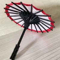 Mini parapluie en papier artisanal chinois en bambou, accessoire de décoration cadeau