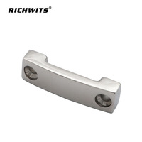 Accessoires nautiques : Plaque de fixation en acier inoxydable pour pont de bateau avec boucle à came