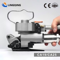 Machine de soudage par friction CA25, outil de cerclage en plastique à air comprimé pour la logistique d'entrepôt et l'emballage en usine