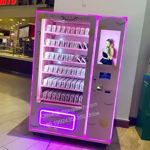 Máquina de Venta caliente Máquina expendedora automática de logotipo personalizado para pestañas postizas y cosméticos