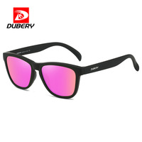 Lunettes de soleil polarisées de sport DUBERY D550 de haute qualité CE UV400, verres miroir classiques, lunettes de conduite Cat.3