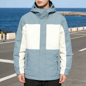 Chaqueta Impermeable, Cortavientos y Transpirable para Hombre, con Cierre, para Montañismo y Senderismo - Product Image 1
