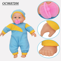 Muñecas de bebé reborn de 32CM para niño, juguete de bebé de silicona suave y real, venta al por mayor