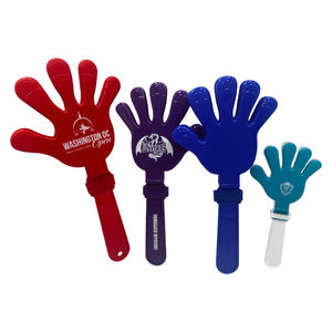 Vente en gros de claquettes blanches, grandes claquettes, bruiteurs, claquettes de football en plastique - Product Image 3