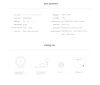 Caméra IP intelligente Xiao Mi Mijia 2K 1296P WiFi Vision nocturne Audio bidirectionnel Détection humaine par IA Webcam Caméra vidéo Surveillance de bébé