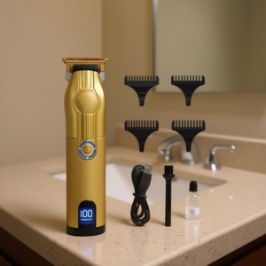 Recortador de cejas con 4 peines, recargable por USB, para un corte y aseo del cabello precisos - Product Image 3