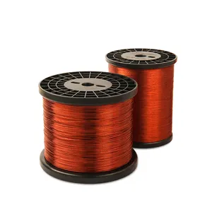 China Made Transformer Strand 2UEW 0.060mm enameled round copper winding wireenameled copper wire
