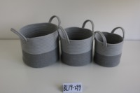 Vêtements pliants boîtes de rangement organisateur bébé jouet tissé paniers de rangement panier à linge
