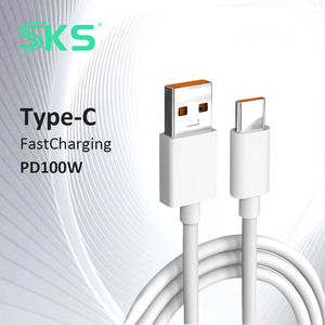 Câble USB-<span class=keywords><strong>A</strong></span> vers USB-C PD100W à charge rapide, tressé en PVC avec conducteur en cuivre pur pour Android/<span class=keywords><strong>iPhone</strong></span> 15 et <span class=keywords><strong>imprimante</strong></span> - Product Image 2