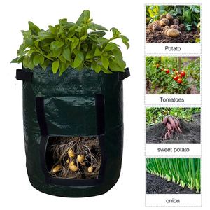 Sac de plantation de pommes de terre en PE pour jardin, sac de culture de légumes, sac de culture de pommes de terre et légumes - Product Image 5