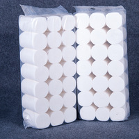 Papier toilette doux, écologique, bio, OEM, personnalisé, pas cher, 3 ou 4 plis, en bambou et pâte de bois vierge
