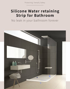 Barrière <span class=keywords><strong>de</strong></span> <span class=keywords><strong>douche</strong></span> en silicone moderne pour salle <span class=keywords><strong>de</strong></span> bain et cuisine, système <span class=keywords><strong>de</strong></span> <span class=keywords><strong>retenue</strong></span> <span class=keywords><strong>d</strong></span>'<span class=keywords><strong>eau</strong></span> pour seuil, bande <span class=keywords><strong>de</strong></span> <span class=keywords><strong>retenue</strong></span> <span class=keywords><strong>d</strong></span>'<span class=keywords><strong>eau</strong></span> au sol 30mm/50mm - Product Image 2