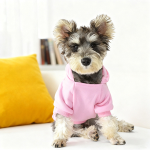 Vêtements pour animaux de compagnie : Sweat à capuche d'automne et d'hiver avec poche, motif tête de chien, pour chiens et chats, style Teddy Bear, protection contre le vent, vente en gros d'usine - Product Image 3