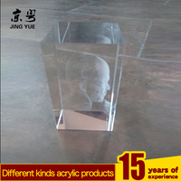 Premio de Cristal Acrílico 3D con Foto, Grabado Láser UV, Ecológico, Moderno, de Lujo, Personalizado, Resistente al Agua