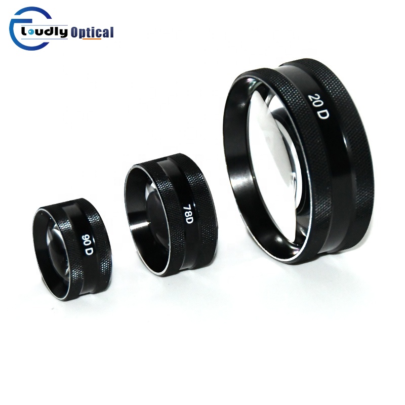 Оптический инструмент, линза 20d 78d 90d для разрезательной лампы, обследование, фодус, асферическая ретинальная линза, офтальмологическая Диагностика
