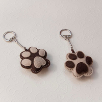Pendentif et porte-clés en feutre pour décoration de maison et de sac Porte-clés Objets décoratifs