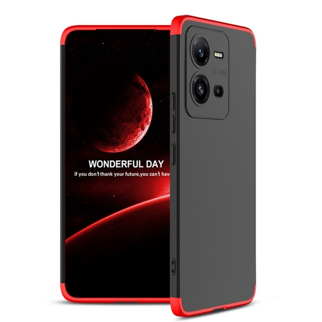 Full Protective 3 in 1 360 Slim Matte Frosted Pc Hard Plastic Phone case for vivo V25 Pro Y16 Y22 Y22s Y35 2022 Back Cover