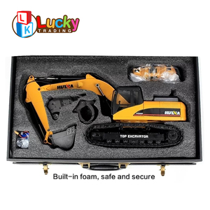 Excavatrice RC <span class=keywords><strong>Huina</strong></span> 1580 entièrement métallique 23 canaux RTR 1:14 Escavatore <span class=keywords><strong>580</strong></span> Grande Excavatrice - Product Image 5