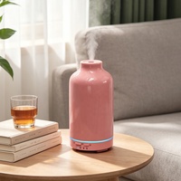 Diffuseur d'arômes créatif, humidificateur d'air électrique silencieux, lumière LED multicolore, lampe de nuit écologique, aromathérapie en céramique, hôtel