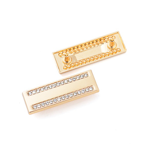 Jinyi Factory OEM ODM Custom Brand Logo <span class=keywords><strong>Patch</strong></span> Tag Garment Gold Silver Plating Jeans Acessórios Bolsa Sapato Chapéu Metal Label Tag - Product Image 4