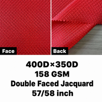 Tissu Oxford double face 100 % polyester, écologique, idéal pour les sacs de filles, les valises et les doublures de sacs à dos d'extérieur.