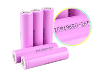 Batterie lithium-ion cylindrique rechargeable 3,7 V 18650 2600 mAh 3000 mAh 3500 mAh pour l'électronique grand public et les systèmes solaires