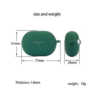 Precio al por mayor, funda de auriculares para <span class=keywords><strong>Huawei</strong></span> <span class=keywords><strong>FreeBuds</strong></span> <span class=keywords><strong>Pro</strong></span> 3, funda de silicona para auriculares, funda para auriculares con gancho - Product Image 4