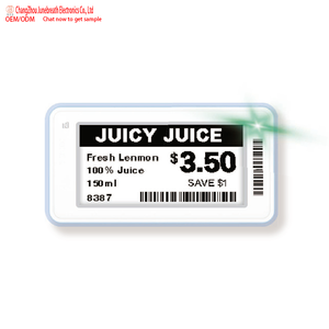 Junebreath Siêu Thị Làm Lạnh Dễ Dàng Để Đọc 2.13Inch E-Ink <span class=keywords><strong>NFC</strong></span> LED Điện Tử Giá <span class=keywords><strong>Tag</strong></span> Màn Hình Nam Châm Kệ Hệ Thống Eas - Product Image 1
