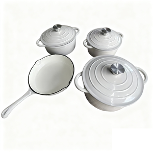 <span class=keywords><strong>Cocotte</strong></span> <span class=keywords><strong>et</strong></span> faitout <span class=keywords><strong>en</strong></span> <span class=keywords><strong>fonte</strong></span> émaillée avec couvercle pour ragoûts <span class=keywords><strong>et</strong></span> cuisson <span class=keywords><strong>en</strong></span> extérieur, <span class=keywords><strong>compatible</strong></span> gaz <span class=keywords><strong>et</strong></span> <span class=keywords><strong>induction</strong></span>, écologique - Product Image 5