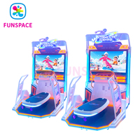 Équipement d'amusement intérieur Nouveau simulateur de surf à pièces Machine de jeu d'arcade pour planche à roulettes et surf sur l'eau
