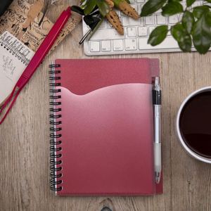 Custom Logo Spiral Notebook with PP Cover - Personalized Promotional Coil <b>Journal</b> for Business Giveaways - Product Image 3