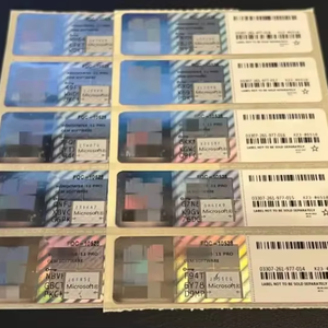 Win 11 ev OEM Sticker 100% aktivasyon Win 11 ev OEM Coa çıkartmalar dijital anahtar etiket - Product Image 1