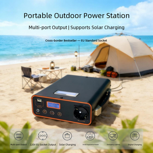 Ansimsgo <span class=keywords><strong>Batterie</strong></span> <span class=keywords><strong>Externe</strong></span> LiFePO4 <span class=keywords><strong>220V</strong></span>, Alimentation Portable <span class=keywords><strong>avec</strong></span> <span class=keywords><strong>Prise</strong></span> Standard Européenne et Port RV 300W, Utilisation Extérieure - Product Image 4
