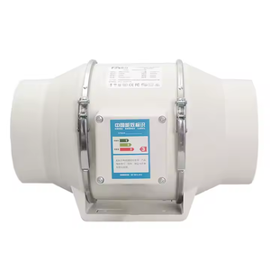 Fabricante de ventiladores Ventilador en línea de 6 pulgadas Ventilador de conducto de alta velocidad con control para escape HVAC y cocina - Product Image 5