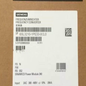 6SL3210-1PE33-0CL0 SINAMICS G120 PM240-2 3AC 380-480V 110kW IP20 PLC โมดูลควบคุมการขับเคลื่อนแบบแปรผันความถี่ (PLC) รุ่น 6SL3210-1PE33-0CL0 SINAMICS G120 PM240-2 3AC 380-480V 110kW IP20 - Product Image 4