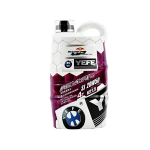 YEFE 20 W50 synthetischer Motorrad motor Kit Yamaha dt125 fett 1,2/1,5 Liter Tuktuk Jet kolben kühlung Kunststoff flasche Motoröl