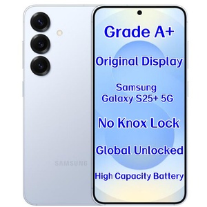 Vente en gros – Téléphone S25+ 5G débloqué, original, Octa Core, écran AMOLED, caméra 50MP, double SIM, compatible global (français, espagnol, anglais) - Product Image 1