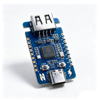 Mini Placa de Desarrollo RP2350-USB-A Basada en Raspberry Pi P2350-USB-A, Interfaz Tipo C, Doble Núcleo, Doble Arquitectura RP2350