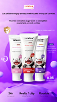 Dentifrice Olaflur allemand de haute qualité, fabriqué en usine OEM, haleine fraîche, anti-caries, dentifrice doux pour les soins dentaires des enfants