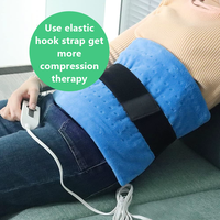 Sangle de fixation pour poche à glace, extensible, multi-usage, avec crochets et boucles, sangles d'extension élastiques à boucles et crochets, bande auto-agrippante