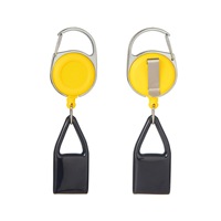 HFK253 Lvhe Laisse briquet rétractable à dôme époxy avec logo personnalisé