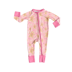 Pijama de Invierno para Bebé, Unisex, con Estampado Navideño, Manga Larga, Suave, con Cierre - Product Image 3