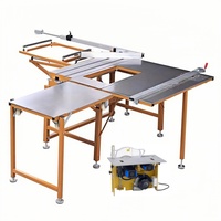 Support de scie à panneaux pliable à bras oscillant horizontal Jt360 avec moteur