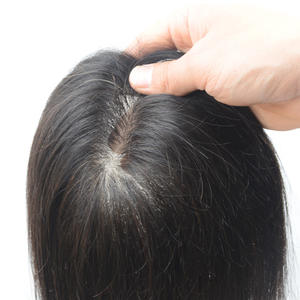 วิกผมบราซิลแบบใหม่ ปี 2020 สำหรับผู้หญิง ผมแท้แบบรีมี่ ถักด้วยมือทั้งหัว สีน้ำตาลเข้ม ฐานผ้าไหมลูกไม้ฝรั่งเศส ราคาโรงงานถูก - Product Image 2