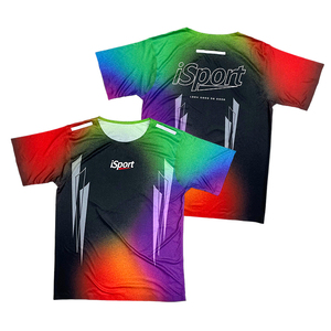 Breathable T-shirts Custom Design Polyester Mesh Training Shirts