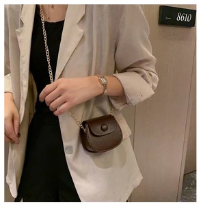 儿童肩包，高端批发皮革肩包黑色挎包儿童小侧袋 - Product Image 5