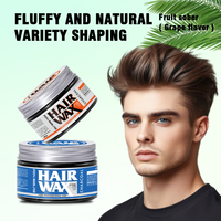 Gel coiffant pour cheveux en pâte mate de 120 ml, marque privée OEM, cire pour cheveux en argile pour hommes