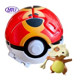 Nuovo stile Flip <span class=keywords><strong>Pet</strong></span> che esplode 7cm a forma di palla a Pokemoned Psyduck Pika Charmander Bulbasaur Action Figure con Pokes Ball - Product Image 5