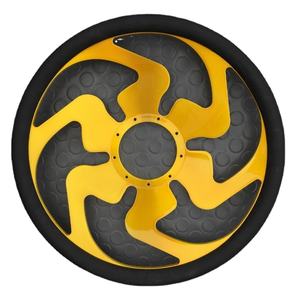 <span class=keywords><strong>Volante</strong></span> forjado de carreras de aluminio plateado <span class=keywords><strong>deportivo</strong></span> PWC personalizado de 14 pulgadas y 15 pulgadas para Chevrolet Cars GMC - Product Image 2