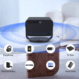 Nouveau projecteur intelligent amélioré, quad-core, WiFi6, ultra-rapide, sans fil, BT5.0, 4K HD, Android 13, <span class=keywords><strong>IPTV</strong></span>, 500 ANSI Lumens, HIFI, portable, 32 Go - Product Image 6